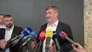 Predsjednik Milanović o hrvatskim i europskim izborima