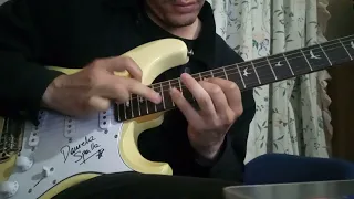 Matteo Mancuso solo from biggest shred collab song in the world VI on PRS John Mayer Signature