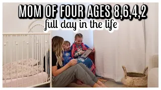 FULL DAY IN THE LIFE MOM OF 4 VLOG | Tara Henderson