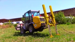 Radlader u. Baumaschinen können mit diesem System so gut wie nicht mehr stecken bleiben. Traution