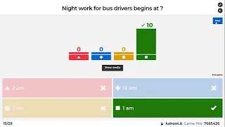 Tachograph and Working Time Directive Test 5