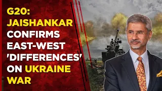 G20 Live: Jaishankar Confirms Ukraine War 'Differences Couldn't Be Reconciled' As East-West Spar