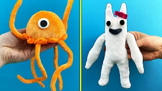 DIY Plush - Making Stinger Flynn and Banbaleena. Toy Garten of BanBan! *How To Make* | Cool Crafts