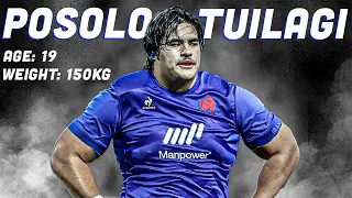 There's A New TUILAGI & He's A Beast - 150kg 19 Year Old Posolo Tuilagi