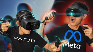 Meta Quest Pro vs the World's BEST VR Headset - Varjo Aero w/ Through the Lens Detailed Comparison