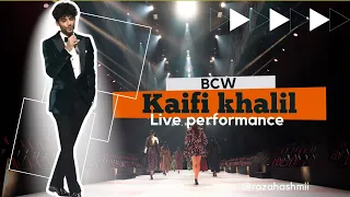 Kaifi Khalil | Live performance at hum bridal couture week | kahani suno live