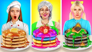 Desafío de Cocina Yo vs Abuela | Guerra de Alimentos por RATATA POWER