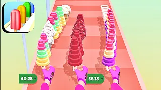 Popsicle Stack ​- All Levels Gameplay Android,ios (Levels 191-194)