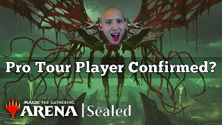 Pro Tour Player Confirmed? | Qualifier Weekend Event | Phyrexia: All Will Be One Sealed | MTG Arena