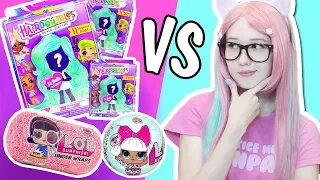 Куклы с прическами HAIRDORABLES SURPRISE DOLLS  vs LOL распаковка сюрпризов от Долиш Фокс