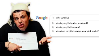 YUNGBLUD Answers His Most Googled Questions ⚡ JAM FM