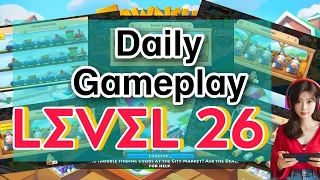 Township Gameplay: Level 26 walkthrough