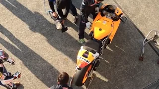 HONDA RC213V Crazy Sound!!!!