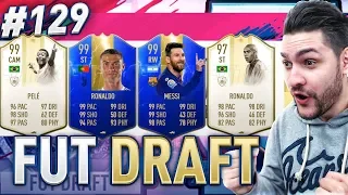 DUMNEZEULE CEEE DRAFT 😍!!! PROVOCAREA VEDETELOR in FIFA 19 DRAFT SPRE GLORIE #129