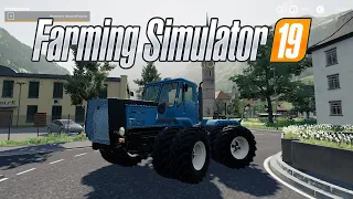 МОД на ТРАКТОР ХТЗ Т 150К для Farming Simulator 2019