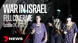 Israel Hamas Latest News | October 24, 2023  | 7 News Australia