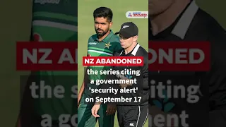 Pakistan Blames India After New Zealand Abandoned Cricket Tour | Asianet Newsable