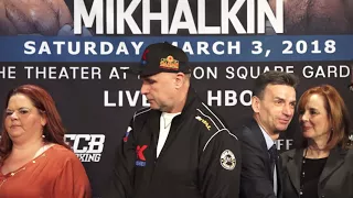 MUST SEE Kovalev vs Mikhalkin WeighIn EsNews Boxing