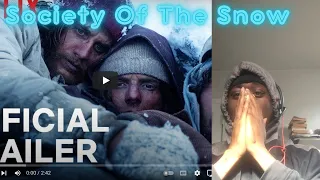 Society of the Snow | Official Trailer REACTION!!