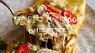 The Best Mushroom Omelette - 4K