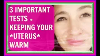 Tips To Get Pregnant After 40| THREE TESTS YOU NEED + UTERUS WARMING