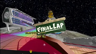 Mario Kart Wii VR - Wii U Rainbow Road in Virtual Reality