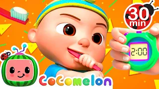 Brush Your Teeth in 2 Minutes! | CoComelon Nursery Rhymes & Kids Songs