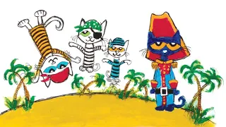 Pete the Cat and the Treasure Map by James Dean — Children’s book read aloud