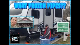 Winter Camping 2021 in Our Surveyor Legend 19BHLE