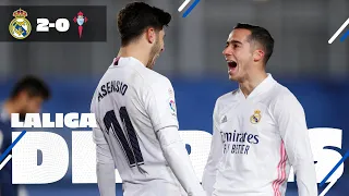 🤜🤛 Real Madrid 2-0 Celta | L. Vázquez and Asensio kicking off 2021 with the W!