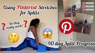 Using Pinterest Hacks for Splits | Split Challenge - 90 day Update | Jas McQueen
