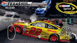 NASCAR'15 The Game: Texas Motor Speedway Crash Compilation