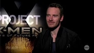 Michael Fassbender 'Danced through the Insults' & Peter Dinklage X-Men Australian Tv Interview