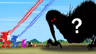 TEAM SHARKZILLA vs GOD OF TITANS : Who Is The God Of Monsters??? | Godzilla Cartoon Compilation