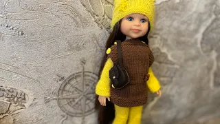 Новая одежда для куклы Паола Рейна. Весенний комплект. Review of knitted things on Paola Reina dolls