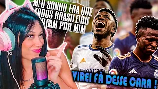 (MEU CORAÇÃO DOEU 😭) A VOLTA por CIMA DO VINI JR 🇧🇷⚽🥺😭REACT