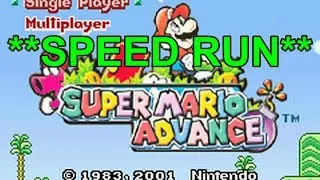 Super Mario Advance Speed Run (in 7 minutes!!) Any %!