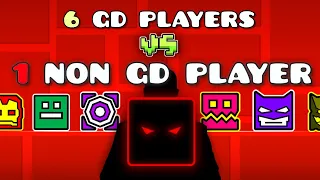 6 GD Players vs 1 Secret Non GD Player