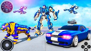 Robot Car Transform Robot Game || Robot Have Thor Hammer With Car||Android Gameplay #2 #robotcargame