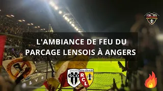 Angers SCO - RC Lens : L'ambiance de feu mise par les supporters lensois