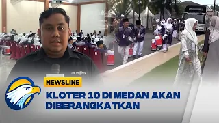 Persiapan Keberangkatan Jemaah Calon Haji Kloter 10 Medan