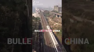 Bullet train in China ||Imagine the speed of this train || Youtube short video ||