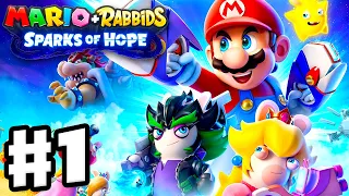 Mario + Rabbids Sparks of Hope - Gameplay Walkthrough Part 1 - Prologue! In Deep Water!