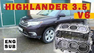 TOYOTA Highlander 3.5 (V6) - Engine with a surprise!