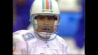 1993   Dolphins  at  Patriots   Week 18