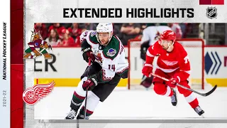 Arizona Coyotes vs Detroit Red Wings Mar 8, 2022 HIGHLIGHTS