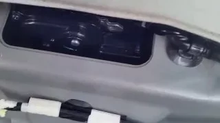 How to open rear hatch on 2008 Toyota Prius