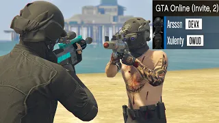 I Fought THE BEST Beach AW Player On GTA 5 Online