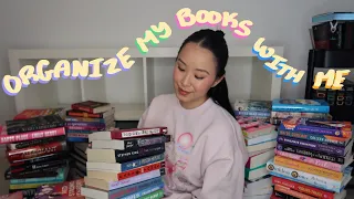 Organizing my Bookshelves!!