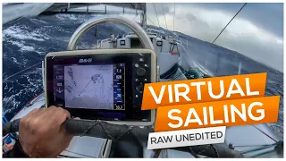 Virtual Sailing, RAW video on deck Sailing from Australia to Fiji (Ep6)